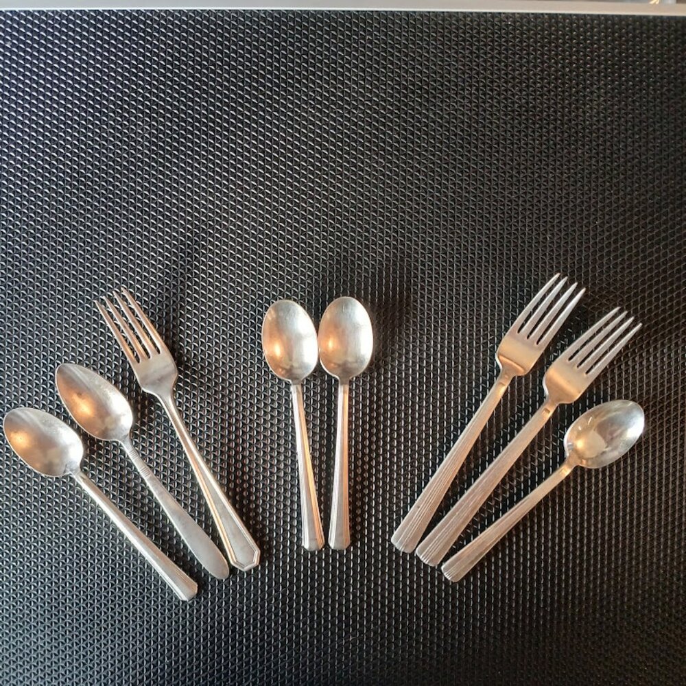 Railroad silverware vintage